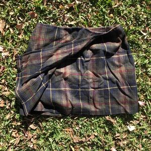 Plaid skirt